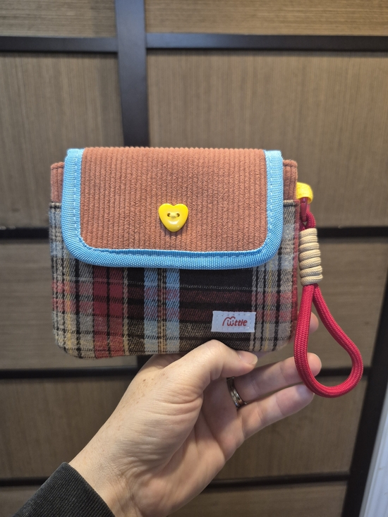 Handbags - Plaid Mini Multifunctional Pouch
